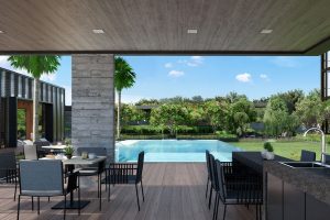 Lentor Mansion BBQ pavilion temp