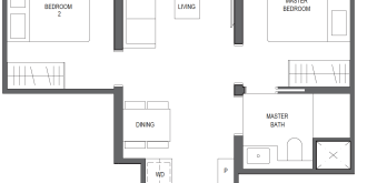 lentor-mansion-floor-plan-2-bedroom-b1-singapore