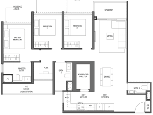 lentor-mansion-floor-plan-3-bedroom-c7-singapore