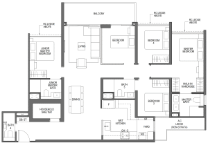 lentor-mansion-floor-plan-5-bedroom-e2-singapore